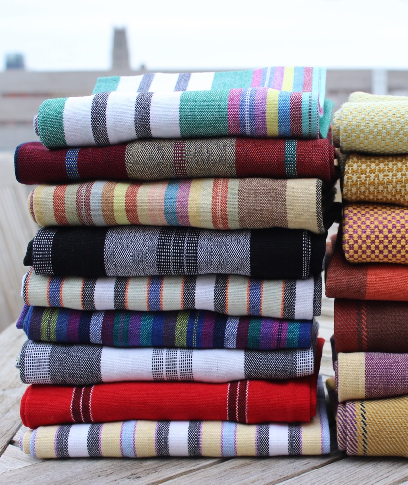 A Selection of Striped Kitchen Towels