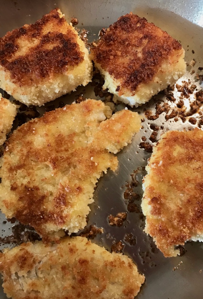 Panko-Crusted Cod After Cooking