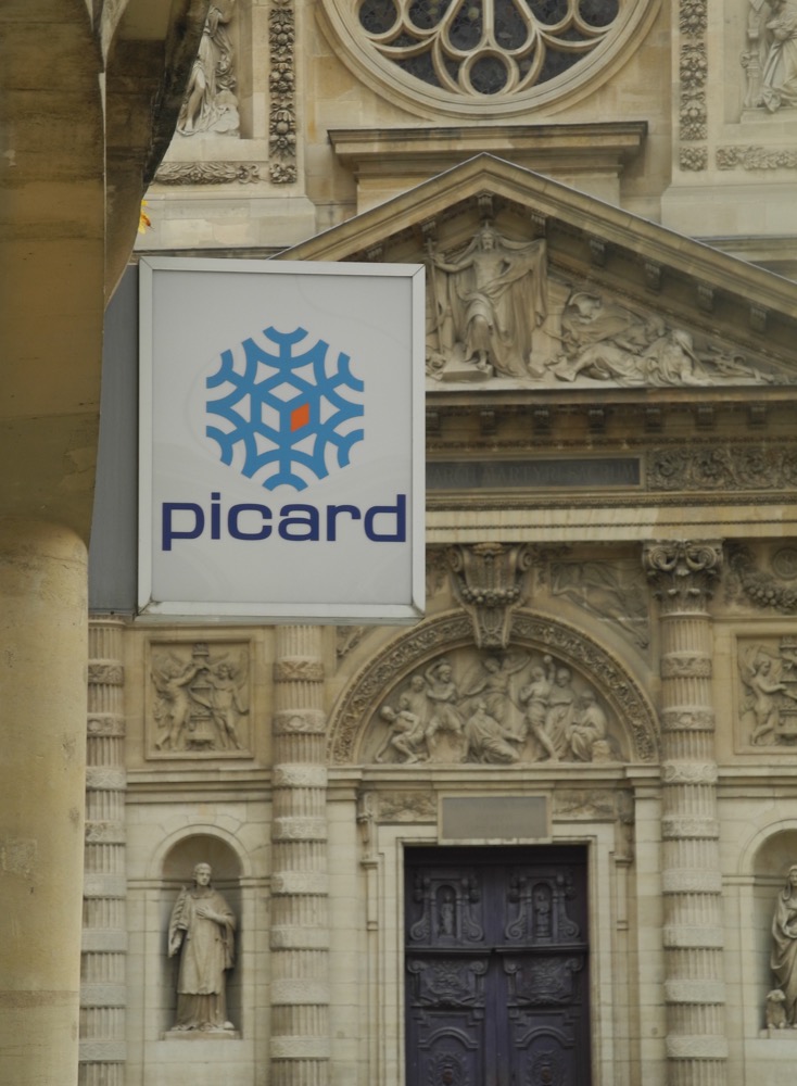 Entrance to a Paris Picard Store Near the Pantheon