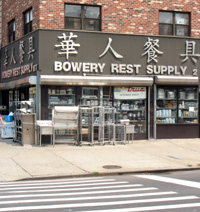 Bowery Restaurant Supply The City